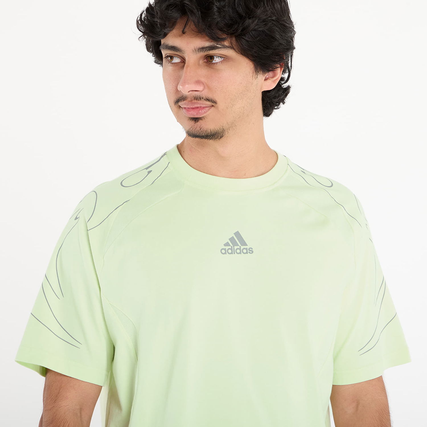 T-shirt adidas Originals Adilenium Season 4 Teamgeist Graphic Tee Grön | KF8540, 1