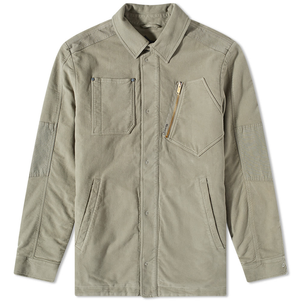 Jacka Objects IV Life Moleskin Shirt Jacket Grön | OBJ-001-204-06-0422, 0