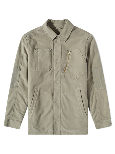 Jacka Objects IV Life Moleskin Shirt Jacket Grön | OBJ-001-204-06-0422