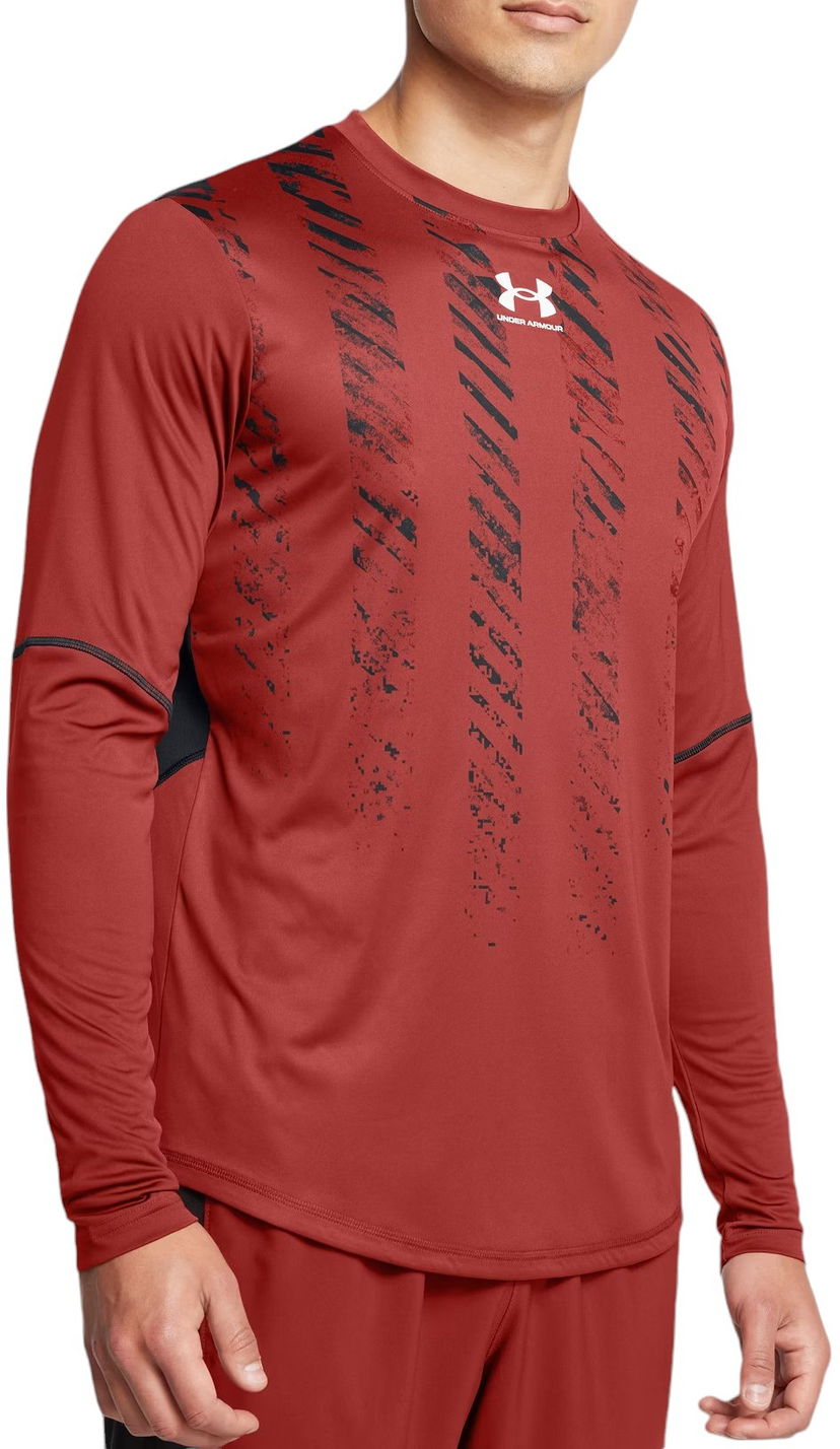 Jersey Under Armour UA M s Ch. Pro Long Sleeve Jersey Röd | 1387161-840