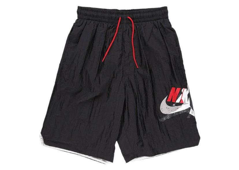 Shorts Jordan Jordan Jumpman Classics Shorts Black/Gym Red/White Svart | CJ4668-010