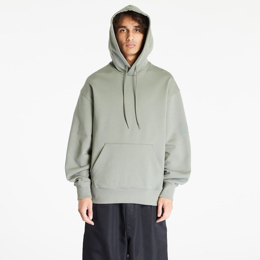 Sweatshirt Y-3 Organic Cotton Terry Hoodie UNISEX Stone Green Grön | IP7698
