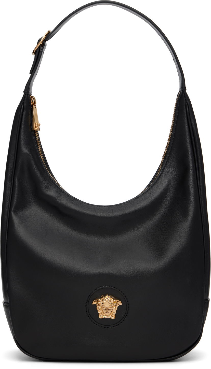 Axelväska Versace Versace 'La Medusa' Hobo Bag Svart | 1019176_1A14229_1B00V