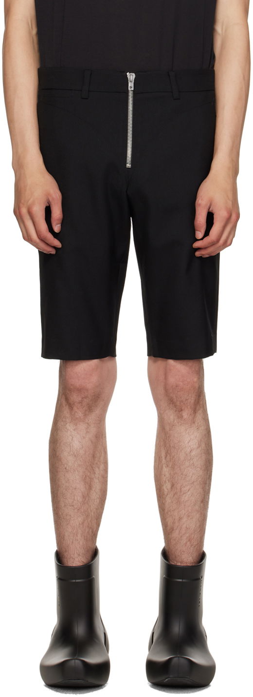 Shorts We11done We11done Slim-Fit Shorts Svart | WD-PT3-23-264-M-BK