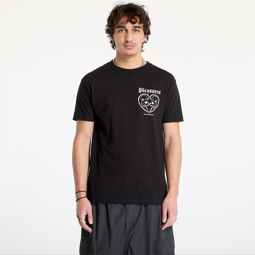 T-shirt Pleasures Connected Graphic T-Shirt Svart | P24W046 BLACK