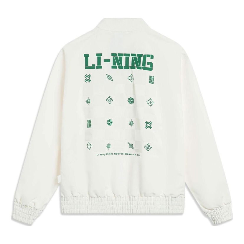 Bomberjacka Li-Ning Culture Jacket Vit | AJDT361-1
