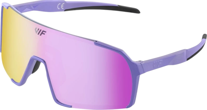 Solglasögon VIF VIF One Kids Polarized Sunglasses Purpur | kid-129-pol