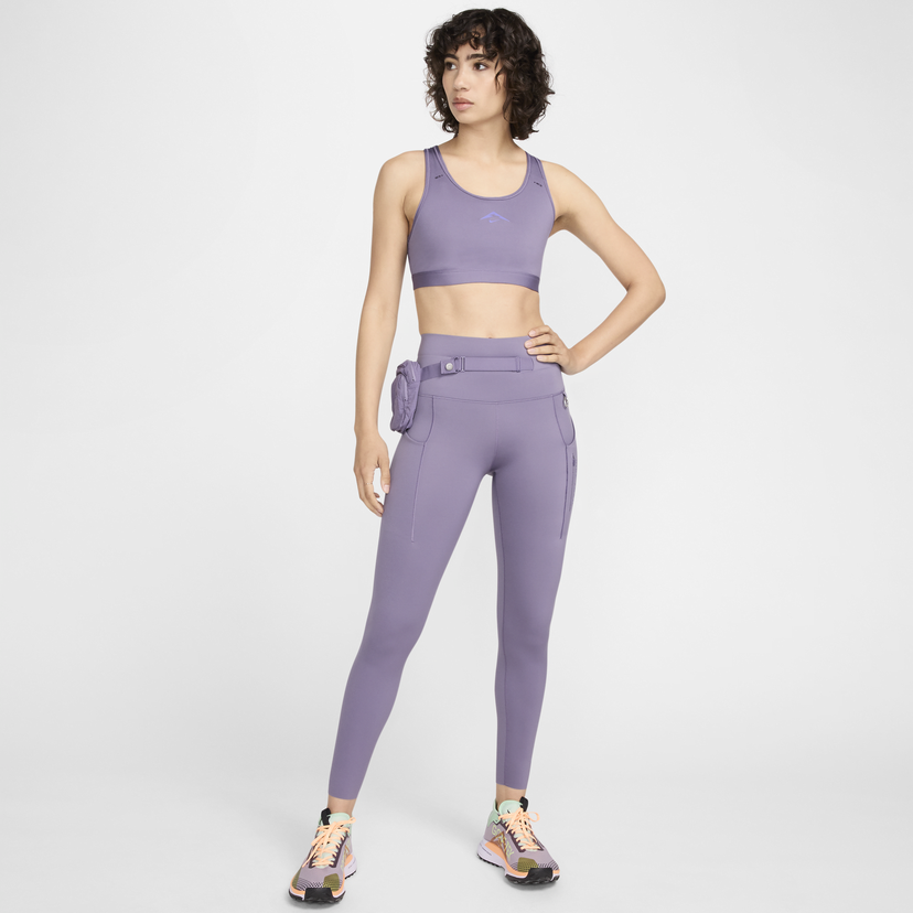 Damasker Nike 7/8 Trail Go Leggings Purpur | FN2664-509