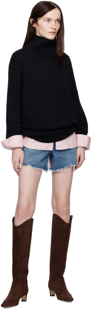 Shorts AGOLDE Parker Long Denim Shorts Blå | A9010-1206, 3