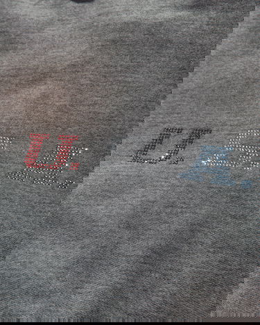 Sweatshirt GUESS Zip Hoodie Grå | W5GQ00KBB40 D1T4, 4