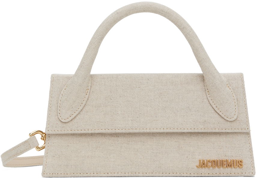 Ryggsäckar och väskor Jacquemus Le Papier 'Le Chiquito Long' Beige | 22H213BA004-3071, 0