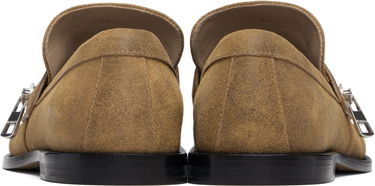 Sneakers och skor JW Anderson Suede Zipper Biker Loafers Brun | MC0002-LA0319, 4