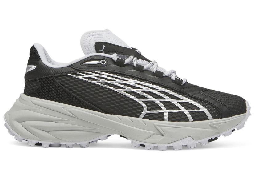 Kläder Puma Spirex Speed Black Silver Grå | 397263-02