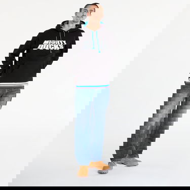 Sweatshirt Mitchell & Ness NHL Playmaker Mighty Ducks Vintage Logo Fleece Hoodie Svart | TH11148-ADUBLCK, 4