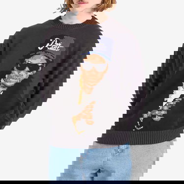 Sweater Patta Patta Old School Knit Jumper Grå | POC-SS25-7000-324-0006-086, 2