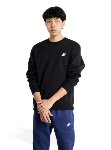 Sweatshirt Nike Sportswear Club Fleece Crew Svart | BV2662-010