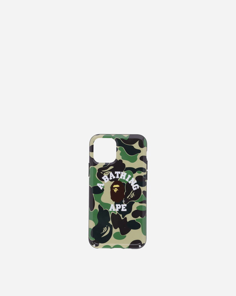 Gadget BAPE A Bathing Ape Camo College iPhone 11 Pro Case Grön | 1F70182240 002
