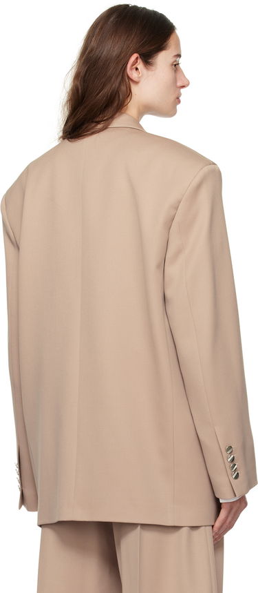 Rockar The Attico Attico Glen Blazer Beige | 241WCG46 W046, 2
