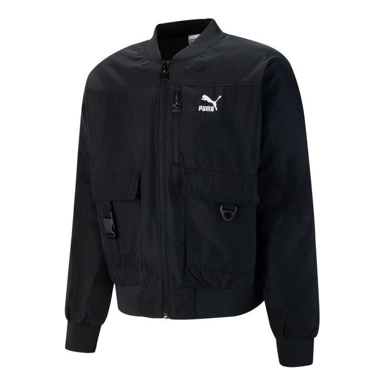 Bomberjacka Puma T7 Shiny Bomber Jacket Svart | 535584-01
