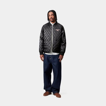 Jacka Carhartt WIP Quilted Liner Jacket Svart | I035146_4, 1