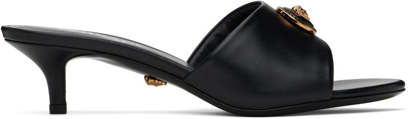 Skovård Versace Versace Alia 45mm Heeled Sandals Svart | 1018241_DVT2P_1B00V