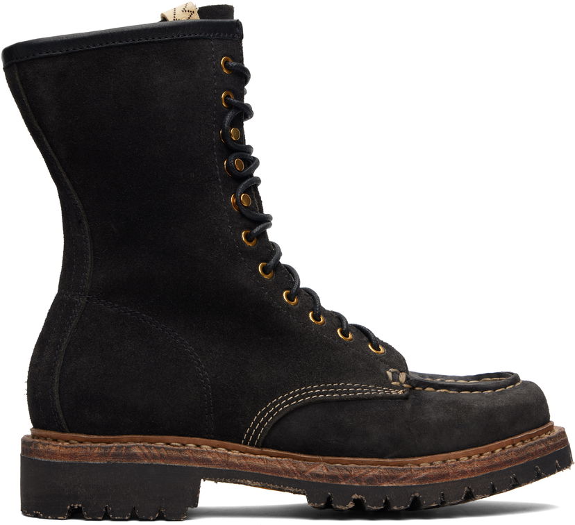 Sneakers och skor visvim Scout Moc Folk Boots Svart | 0125202002011