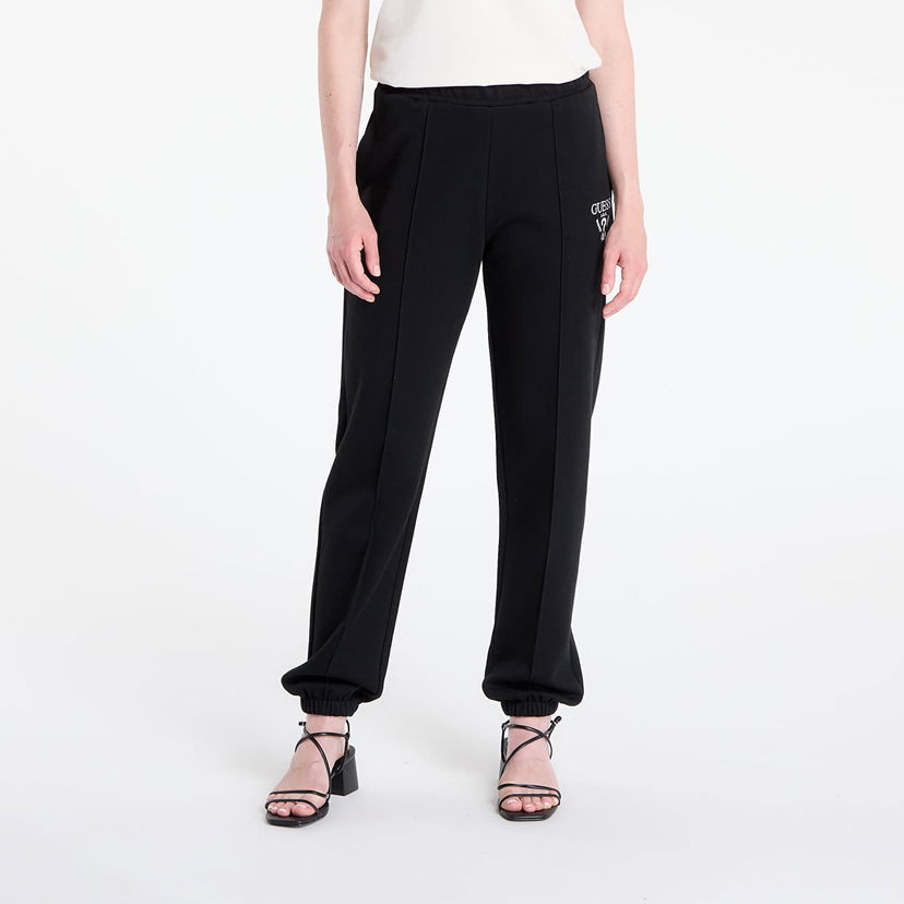 Träningsbyxor GUESS GUESS Roberta Cuff Long Pants Svart | V5RB13KC3D2-FJ8N