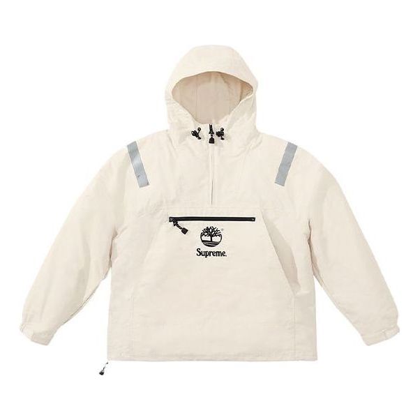 Vindjacka Supreme Reflective Taping Anorak by Timberland Beige | SUP-SS21-710
