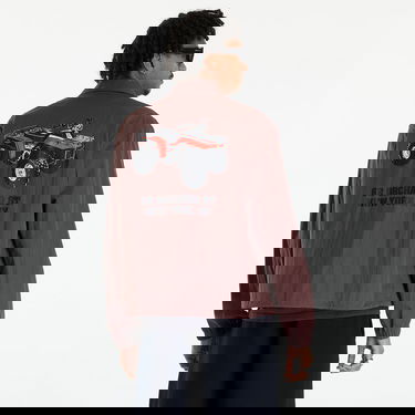 Jacka Awake NY 4 Wheeler Coaches Jacket Brown Brun | AWK-SP24-OT009-BRN, 3