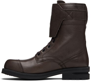 Sneakers och skor KIKO KOSTADINOV Kiko Kostadinov Fitz Military Boots Brun | KKAW25FT01-157, 2