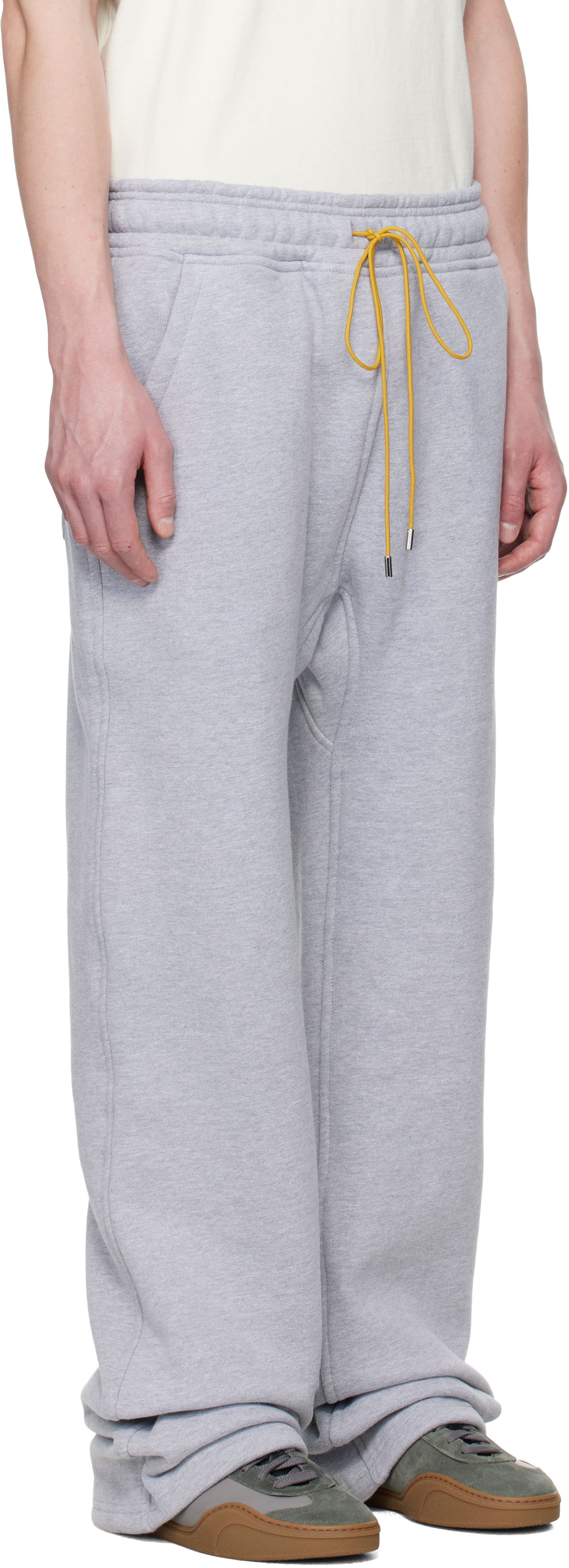 Träningsbyxor Rhude Rhude Classique Sweatpants Grå | RHSS25SP01229, 1