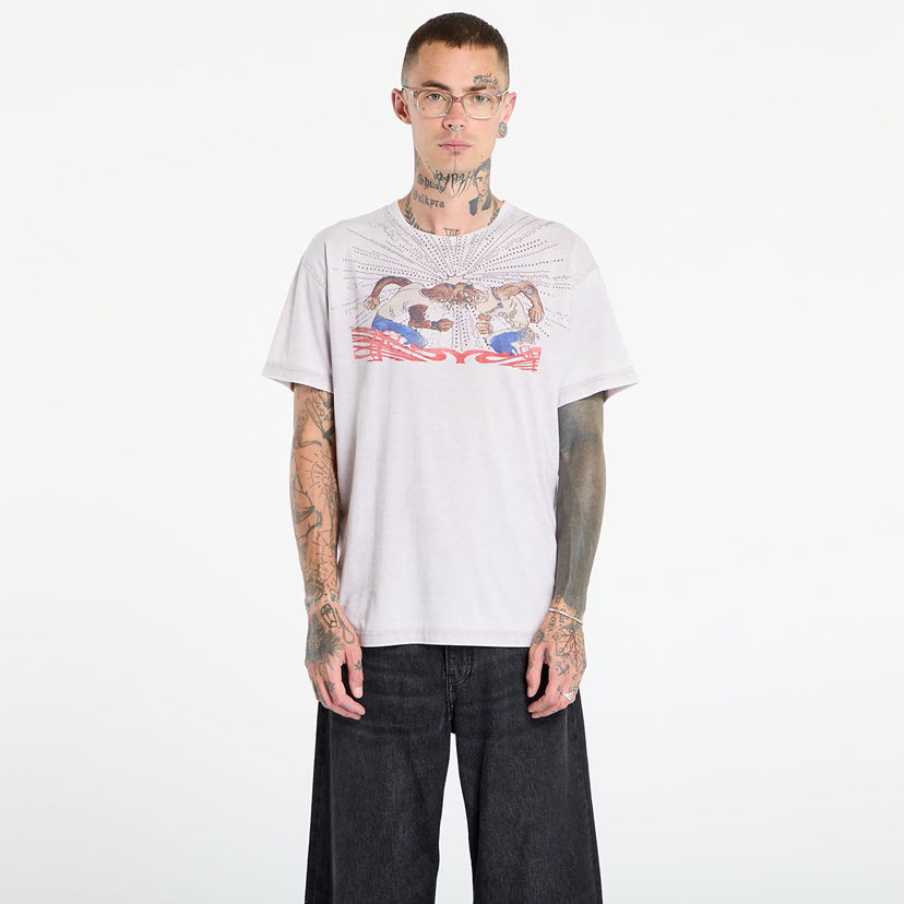T-shirt Diesel Diesel T-Norm-T15 Graphic T-Shirt Vit | A19660_0PLBQ 9BZ