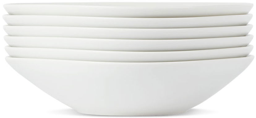 Heminredning Alessi Alessi Colombina Soup Bowls (Set of 6) Vit | FM10/2