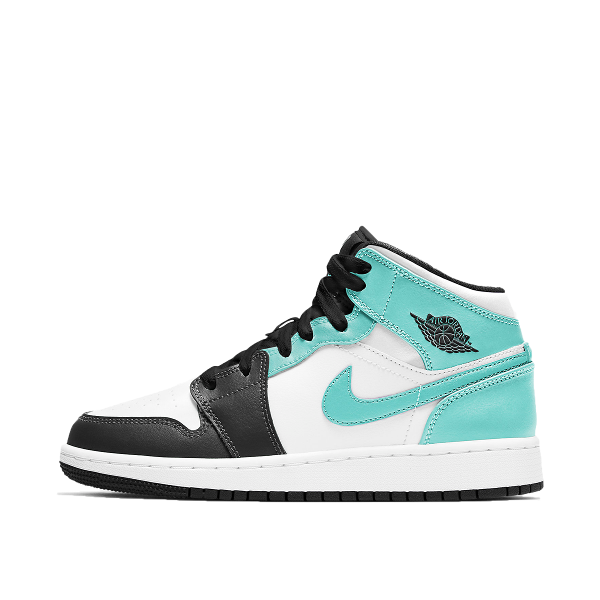 Sneakers och skor Jordan Air Jordan 1 Mid GS "Tropical Twist" Grön | 554725-132, 1