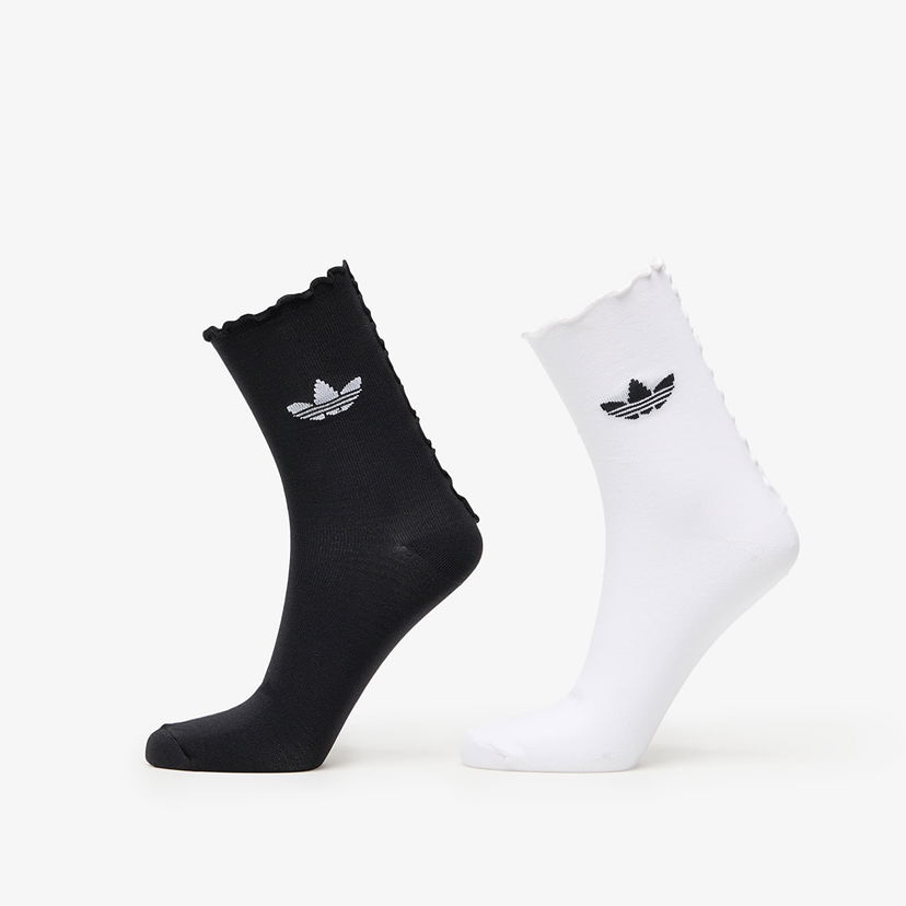 Strumpor adidas Originals Adidas Ruffle Socks, 2-Pack Flerfärgad | JD5623