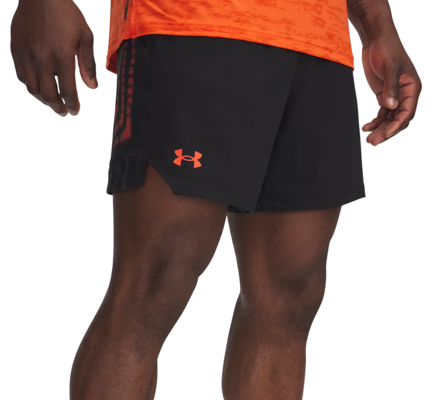 Shorts Under Armour Vanish Woven 6in Graphic Running Shorts Svart | 1390054-002, 0