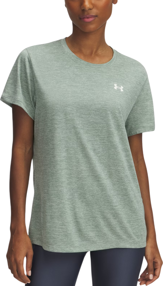 T-shirt Under Armour Tech SSC Twist T-Shirt Grön | 1384230-348