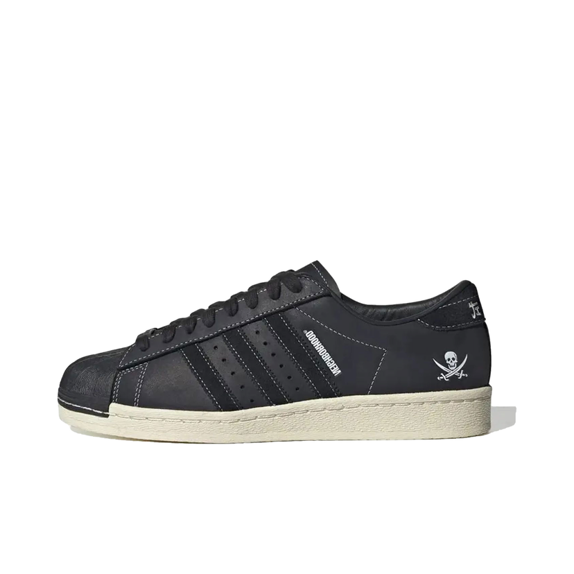 Sneakers och skor adidas Originals adidas x Neighborhood Superstar Core Black - US 10.5 Svart | ID8650