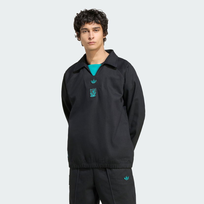 Sweatshirt adidas Performance Liverpool FC Terrace Icons Svart | JW7905