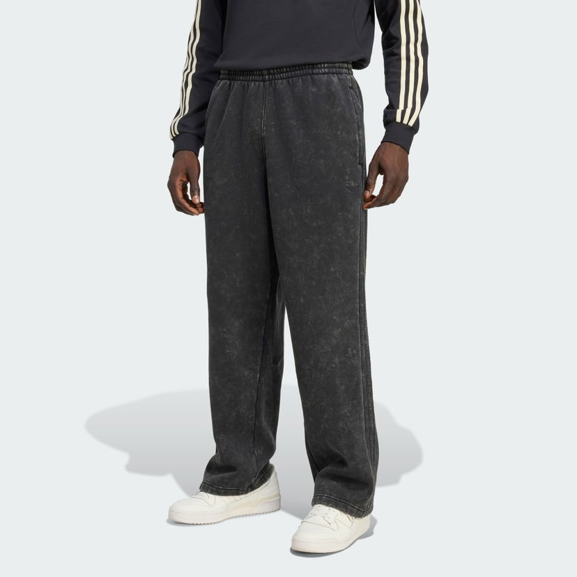 Träningsbyxor adidas Performance Washed Sweatpants Svart | JV8468