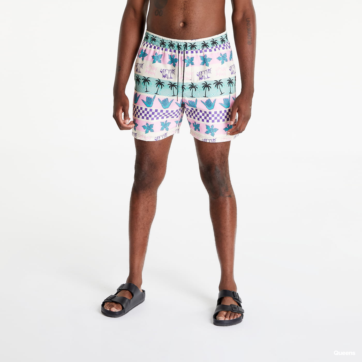 Badkläder Vans Stranger Things California Striped Flerfärgad | VN0007RUPNK1, 0