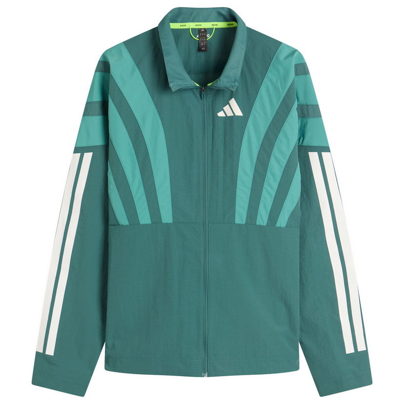 Jacka adidas Performance Adizero Archive Running Jacket Size Small Grön | HZ3691