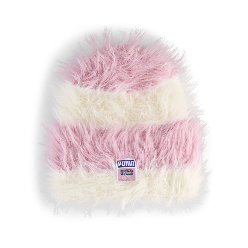 Mössa Puma PUMA x KIDSUPER Unisex Crown Beanie Rosa | 026602_01