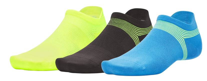 Strumpor Under Armour No-Show AD Run Lite Socks 3 Pack Flerfärgad | 1386237-402