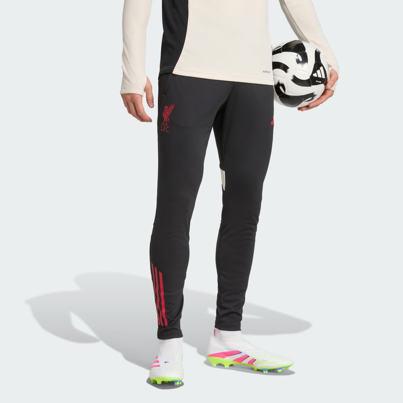 Byxor adidas Performance Liverpool FC Tiro 25 Competition Training Pants Svart | JV6566