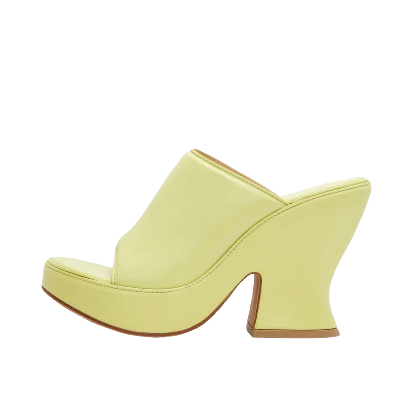 Sneakers och skor Bottega Veneta Wedge Sandals Grön | 658979VBSD03492