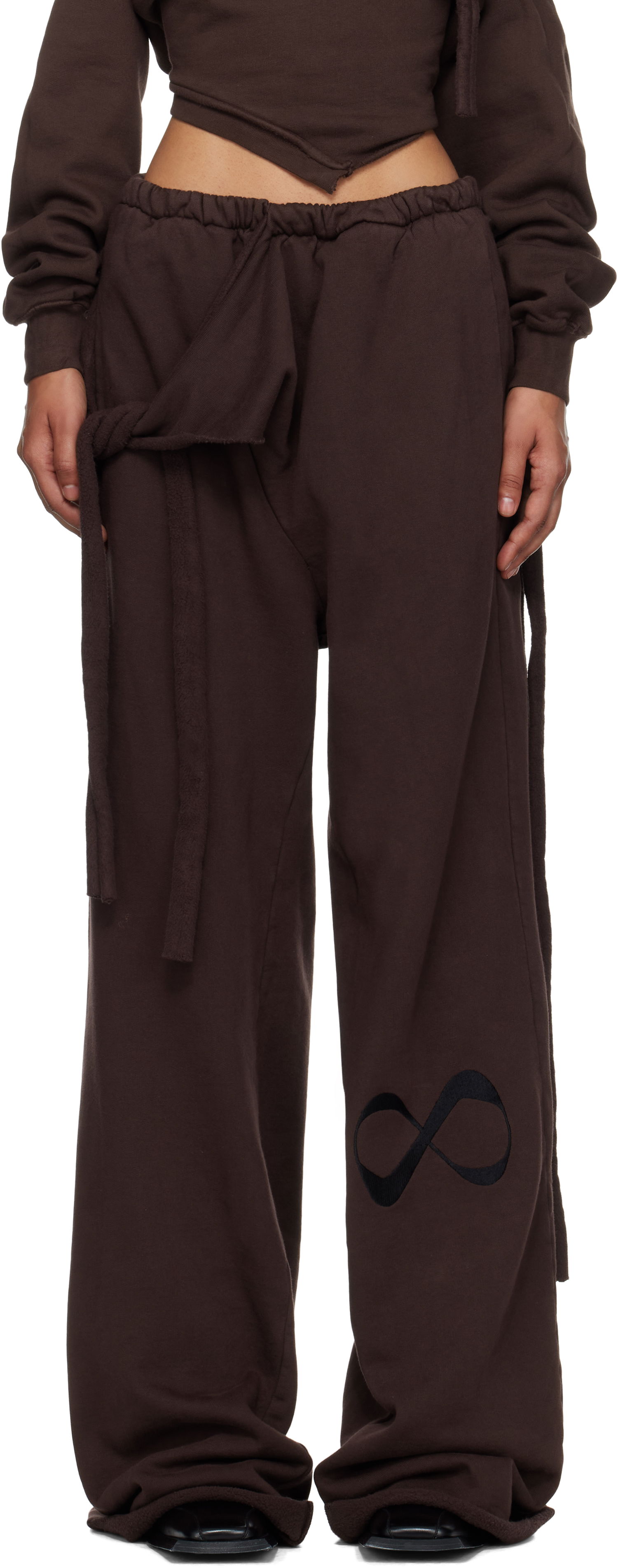 Träningsbyxor Ottolinger Ottolinger Otto Wrap Sweatpants Brun | 115-201015-02, 0