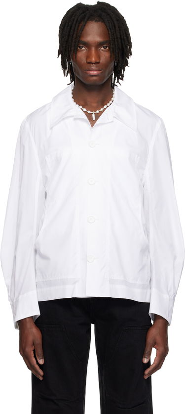 Skjorta Simone Rocha Simone Rocha Workwear Shirt Vit | 5350D 1025, 0