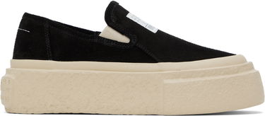 Sneakers och skor Maison Margiela MM6 Maison Margiela Suede Platform Slip-Ons Svart | SH1WS0015 P5246, 0