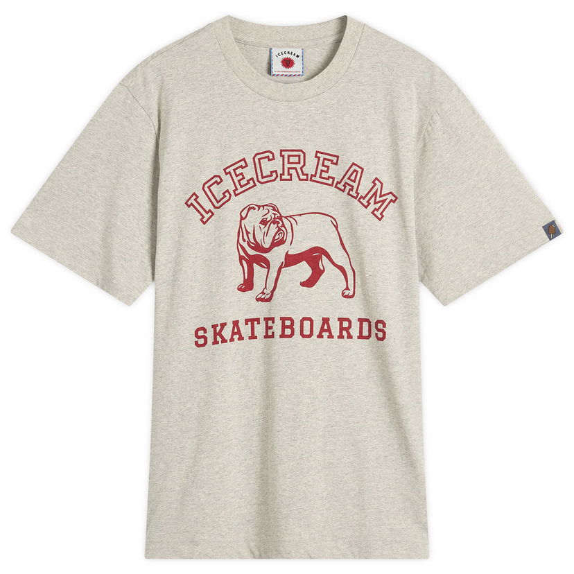 T-shirt BBC IceCream ICECREAM Bulldog Graphic T-Shirt Grå | IC25250-HGY